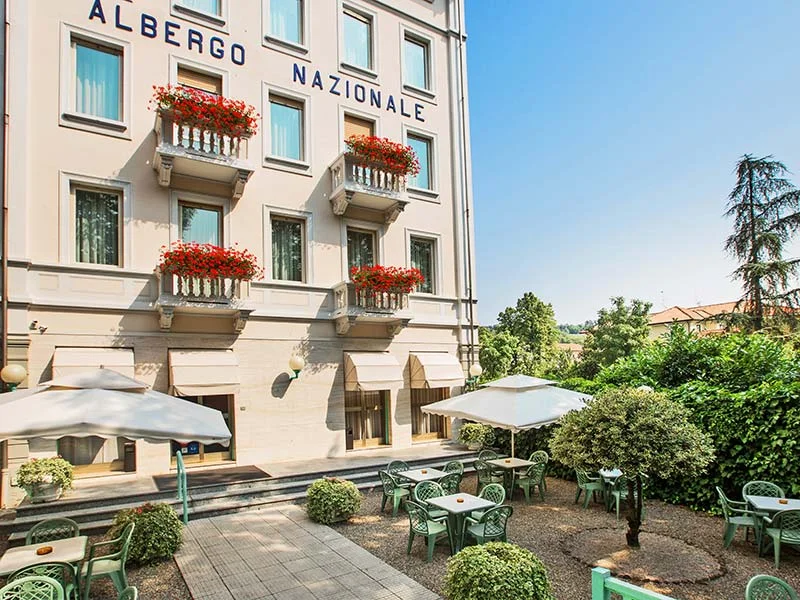 Albergo Nazionale, Hotel a Salsomaggiore Terme, 3 Stelle. Vicino a QC Terme e agli altri stabilimenti termali